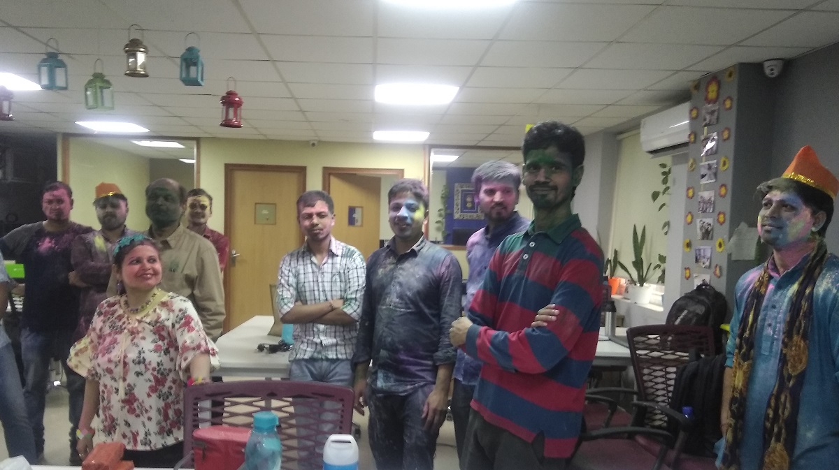 Zone One Digital with Eco-Friendly Holi Celebrations