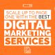 Scale up to Page One With the Best Digital Marketing Services