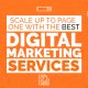 Scale up to Page One With the Best Digital Marketing Services